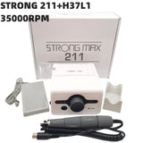 Nail Drill Strong 211 Manicure Machine Pedicure Tool 45K STRONG 210 102L 120II H37L1 Marathon