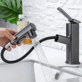 Bathroom Faucet Can Be Pulled and Rotated Bathroom Sink Faucet