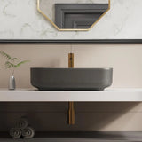 Ceramic Countertop Vessel Sink for Bathroom Vessel Sink Rectangle