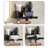 Hair Dryer Holder Wall Mounted Hair Straightener Dryer Hair Stand