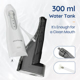 Water Flosser Portable Dental Water Jet 300ML Water Tank