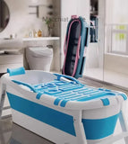 Foldable Bath Tub Full Body Adult Large Bathtub Simple Portable