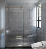 Frameless Glass Shower Door Hardware Sliding Rail Shower Room