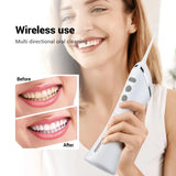 Water Flosser Electric Dental Whitening USB Rechargeable Gums