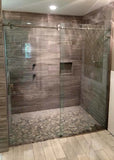 Simple And Fashionable Glass Frameless Shower Room