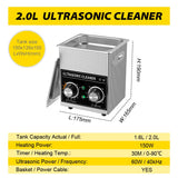 Household Stainless Steel Basket 220V-240V Ultrasound Cleaning For Denture Watches Glasses