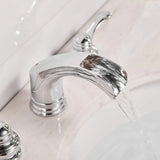 Widespread Bathroom Faucet 3 Hoe Wash Table Hand Wash Toilets