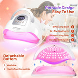 Nail Lamp For Drying Gel Nail Polish Professional 81LED Nail Dryer Light