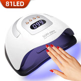 Nail Drying Lamp For Curing Gel Professional LED UV Drying Lamp