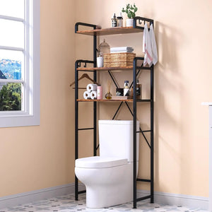 3-Tier Bathroom Shelves, Bathroom Storage Organizer for Over Toilet Storage and Bathroom Shelf