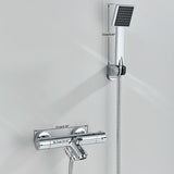 Bathtub Faucet Shower Set 2 Function Wall Mount with Handshower