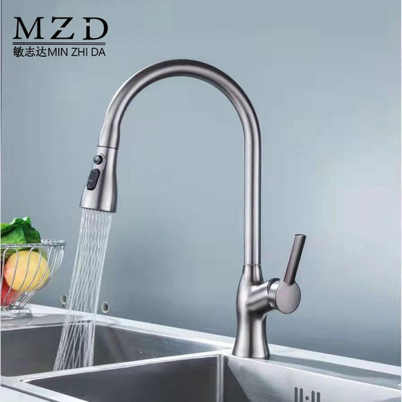 Modern Kitchen Faucet household Flow Kitchen Sink Faucets with Pull out