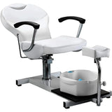 Pedicure Spa Station Chair with Foot Massage Basin &pedicure stations