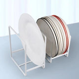 Kitchen Organizer Pot Lid Rack Plate Rack Dish Drying Rack Pot Lid Shelf Dish Rack Storage