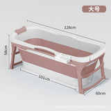 Foldable Bath Tub for Adults Portable Bath Bucket Quality Plastic Thickened