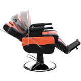 Barber Chair, 360° Swivel & Height Adjustable & Supports up to 440lbs