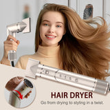 Hair Dryer Brush, Powerful 5 in 1 Hair Blow Dryer