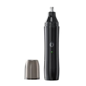 Black Electric Nose Hair Trimmer Rechargeable Ear and Nose Hair Trimmer Professional Painless