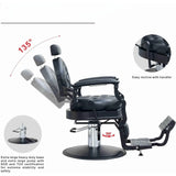 Barber Chair for Barbershop,Heavy Duty Recline Salon Chair for Hair Beauty Stylist