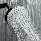 Water Saving ABS Shower Head Chrome Top Spray Shower Head