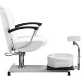 Pedicure Spa Station Chair with Foot Massage Basin &pedicure stations