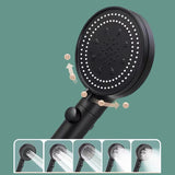 5 Modes Shower Head Showerhead Filter High Pressure Rainfall Set