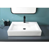 Washbasin Bathroom Sinks Rectangle Modern Vanity Lavatory Bath