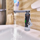 110V Hot Water Heater Faucet Instant Tankless Water Faucet with LED Digital