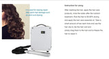 Hot selling keratin professional hair treatment machine ice frozen flat iron