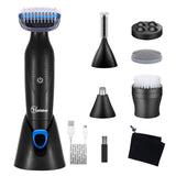 Hot Sell 6 In 1 Eyebrow Sideburns Ear Nose Hair Trimmer For Men