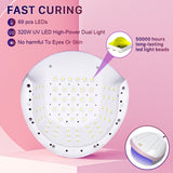 Professional UV LED Gel Nail Lamp for Nails Gel Polish Fast Curing Led Dryer