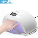 SUN5 48W Led Uv Lamp For Nails Drying All Gel With Motion Sensing Professional