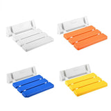 Folding Shower Seat Wall Mounted Foldable Shower Bench for Elderly Space