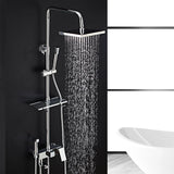 Shower Set Household Copper Pressurized Bathroom Shower Head With Manual Shower Faucet