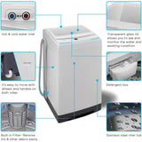 Washing Machine 2.0 Cu.ft LED Portable Washing Machine and Washer Lavadora