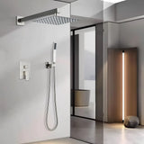 Shower Head and Handheld Showers for Bathroom the Rainfall Set Home