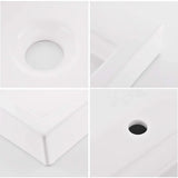 Washbasin Bathroom Sinks Rectangle Modern Vanity Lavatory Bath