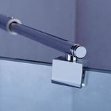 Glass Door Pull Rod Shower Bar Wall Support Frameless Doors