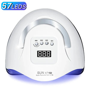 380W UV LED Nail Lamp 81LEDS Big Power Nail Lamp For Fast Curing