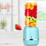 USB Rechargeable 6 Blades Mini Mixer Multifunction Summer Smoothie Blender Machine