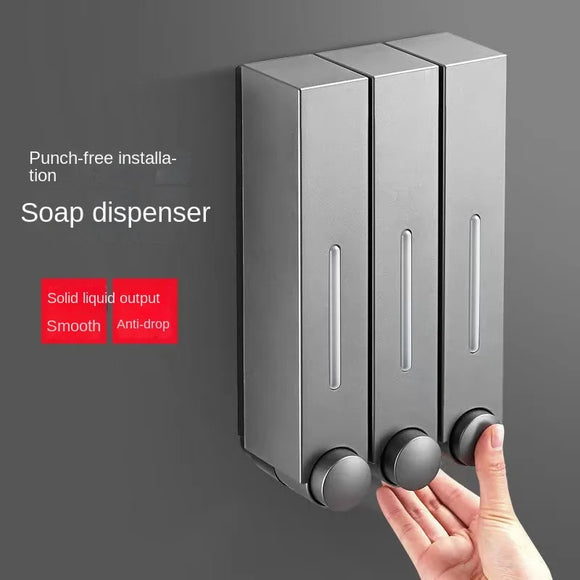 Soap Dispenser Hotel Kitchen Bathroom Manual Wall-mounted Soap Dispenser
