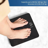 Bathroom Scale for Body Weight Weighing Professional Clear