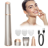 Facial Hair Remover for Women Electric Epilator Rechargeable Lady Shaver