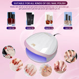 Professional UV LED Gel Nail Lamp for Nails Gel Polish Fast Curing Led Dryer