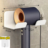 Hair Dryer Holder Wall Mounted Hair Straightener Dryer Hair Stand