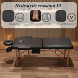 Memory Foam Massage Table Premium Portable Foldable Massage Bed