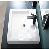 Washbasin Bathroom Sinks Rectangle Modern Vanity Lavatory Bath