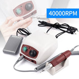 Nail Drill Manicure Set 40000RPM Machine For Manicure Pedicure Files