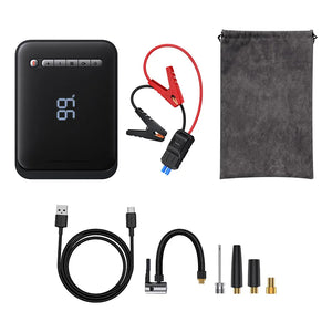 BASEUS 2 in 1 Car Jump Starter Power Bank w/Portable Air Compressor