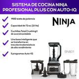 Ninja BN801 Kitchen System, 1400 WP, with Auto IQ, 72-oz.* Blender Pitcher